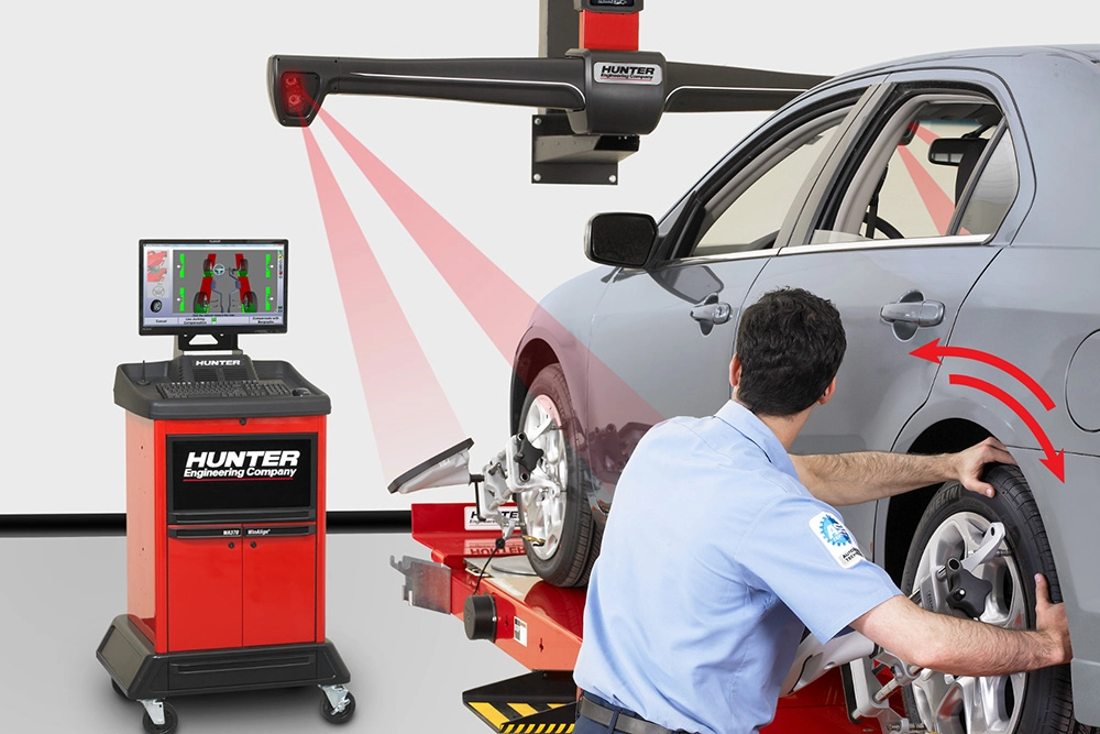 Hunter Alignment Monitor Extender Hunter Alignment - Andrew's Diesel, Heavy Equipment, Auto & Tire ...